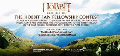hobbit fan fellowship contest e