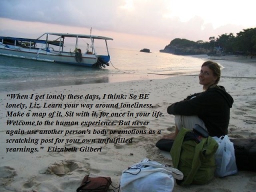 Elizabeth Gilbert Quote from Eat Pray Love